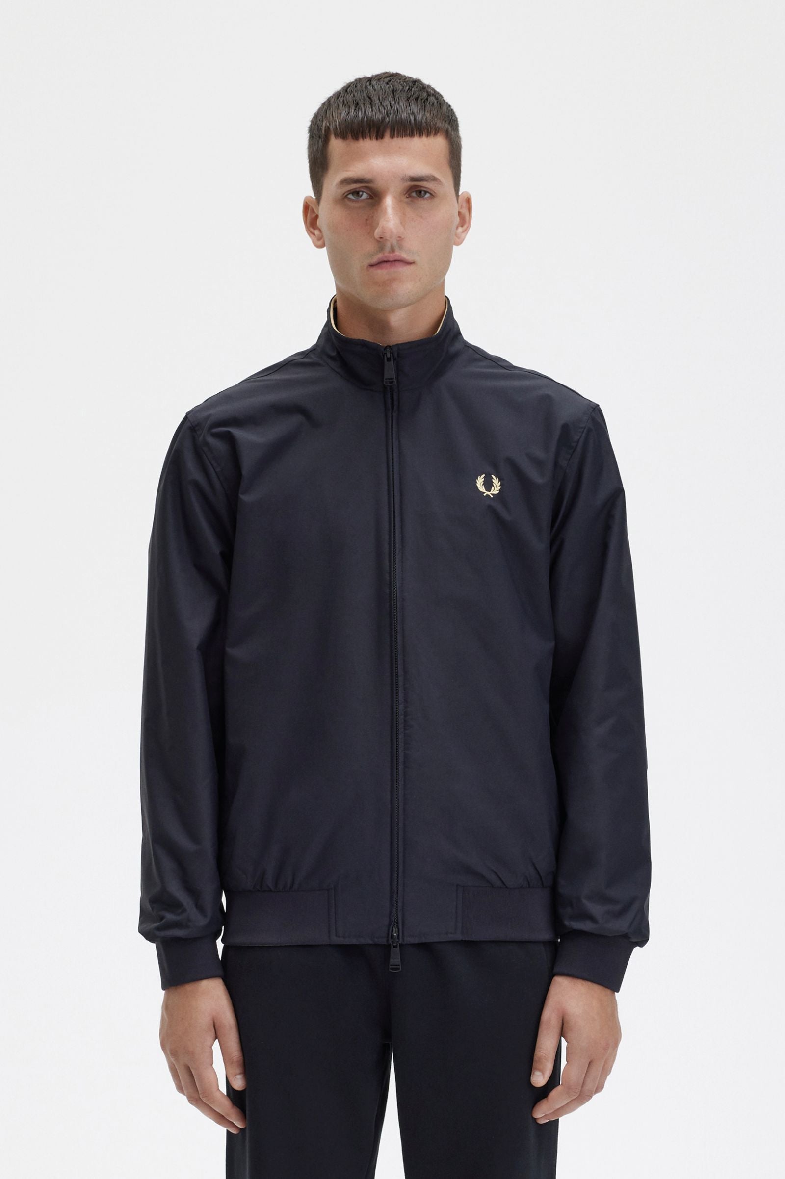 Fred Perry Brentham Jacket Black