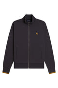 Fred Perry Zip Through Sweatshirt J3340 Anchor Grey