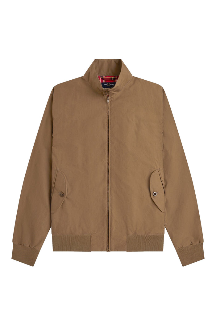 Fred Perry Made In England Chaqueta Harrington Marrón