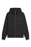Fred Perry Sudadera Capucha Cremallera Gris J7536