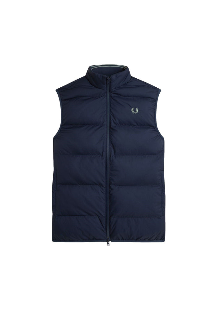 Fred Perry Insulated Gilet Dark Airforce