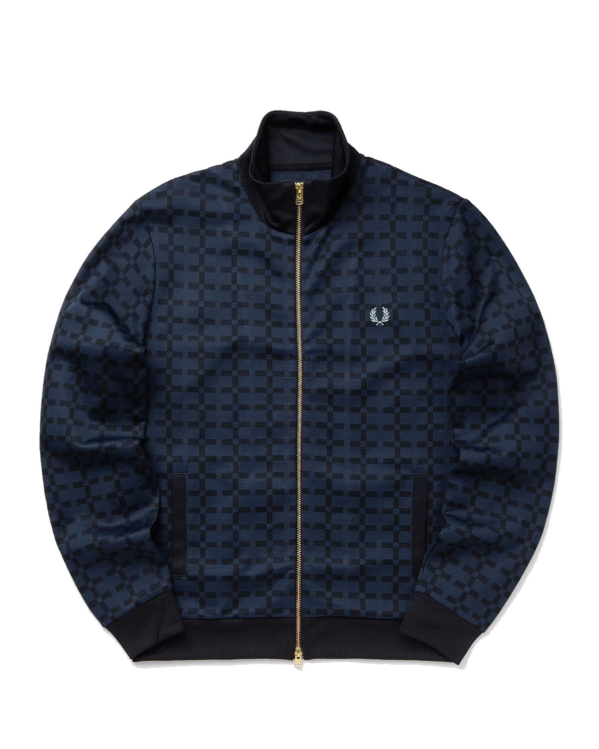 Fred Perry Chaqueta Track Geometric Jacquard