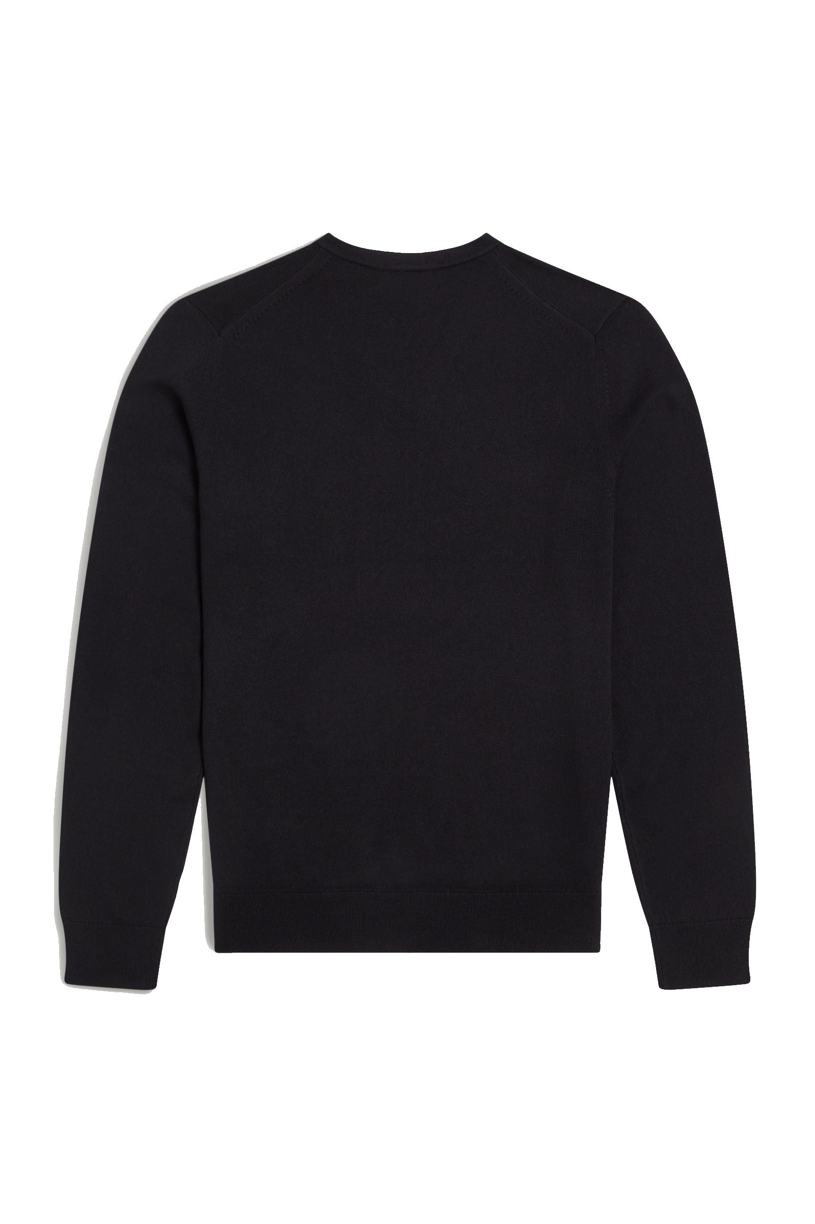 Fred Perry Classic V Neck Jumper Black