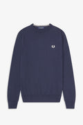 Fred Perry Classic Crew Neck Jumper Navy