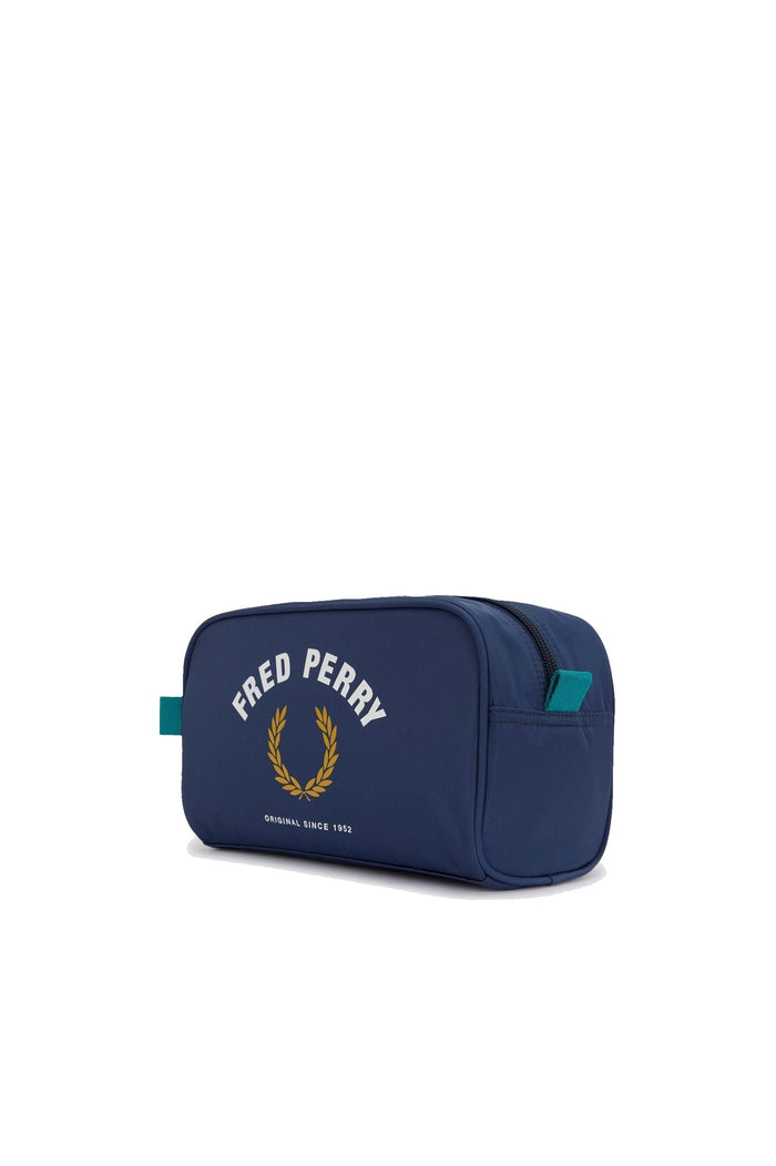 Fred Perry Sport Nylon Wash Bag Tennis Blue