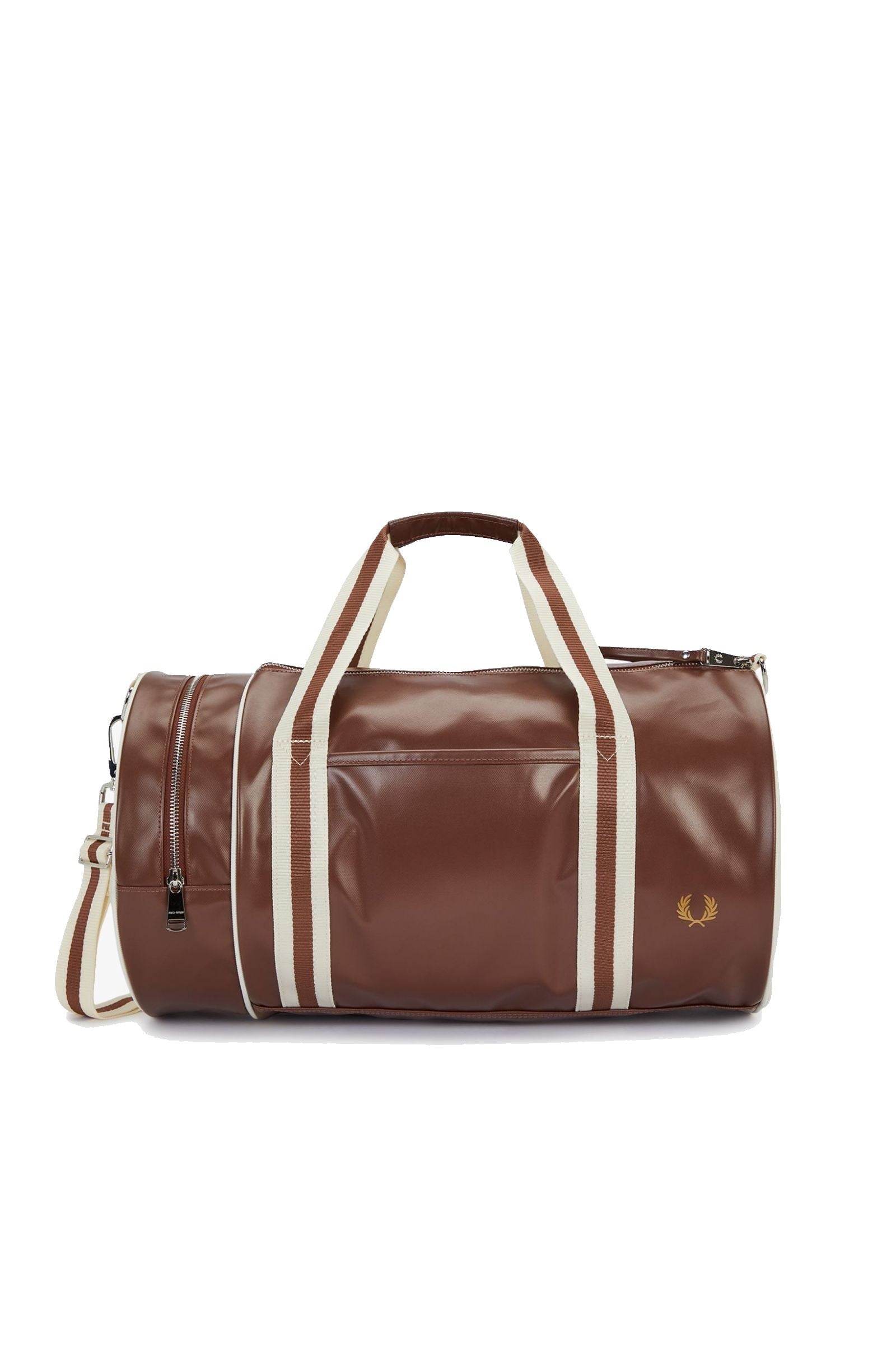Fred Perry Classic Barrel Bag Tan / Ecru