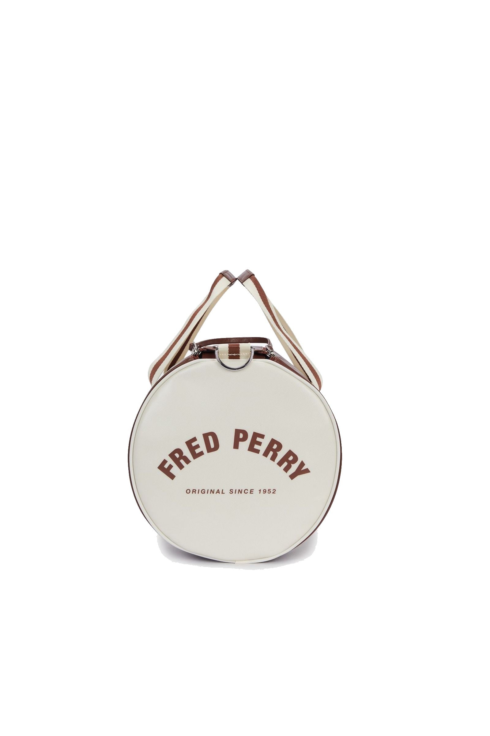 Fred Perry Classic Barrel Bag Tan / Ecru