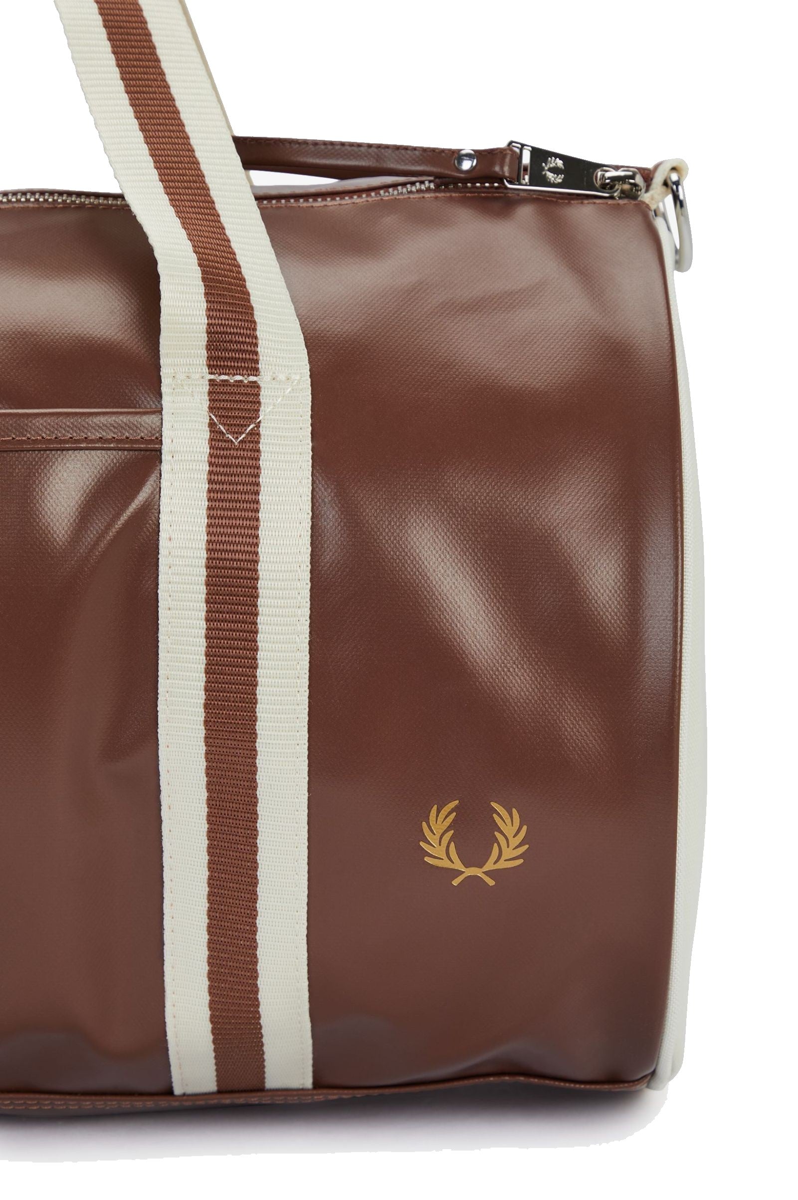 Fred Perry Classic Barrel Bag Tan / Ecru