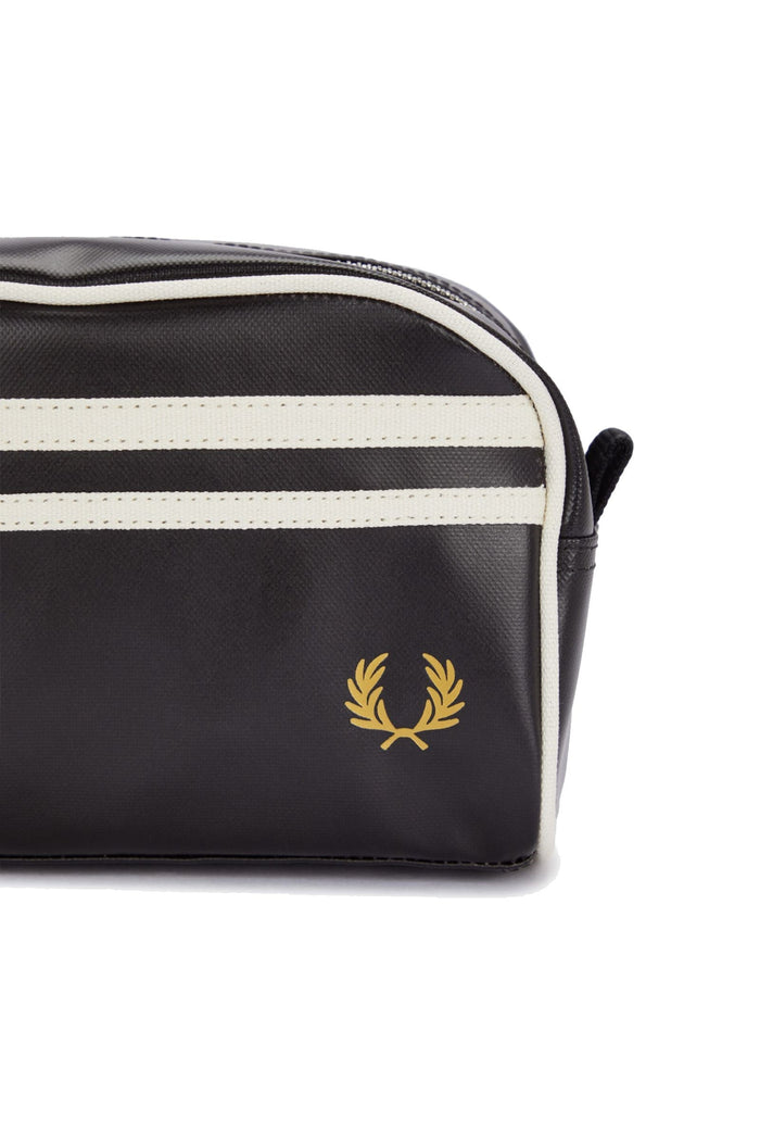 Fred Perry Laurel Wreath Wash Bag Black