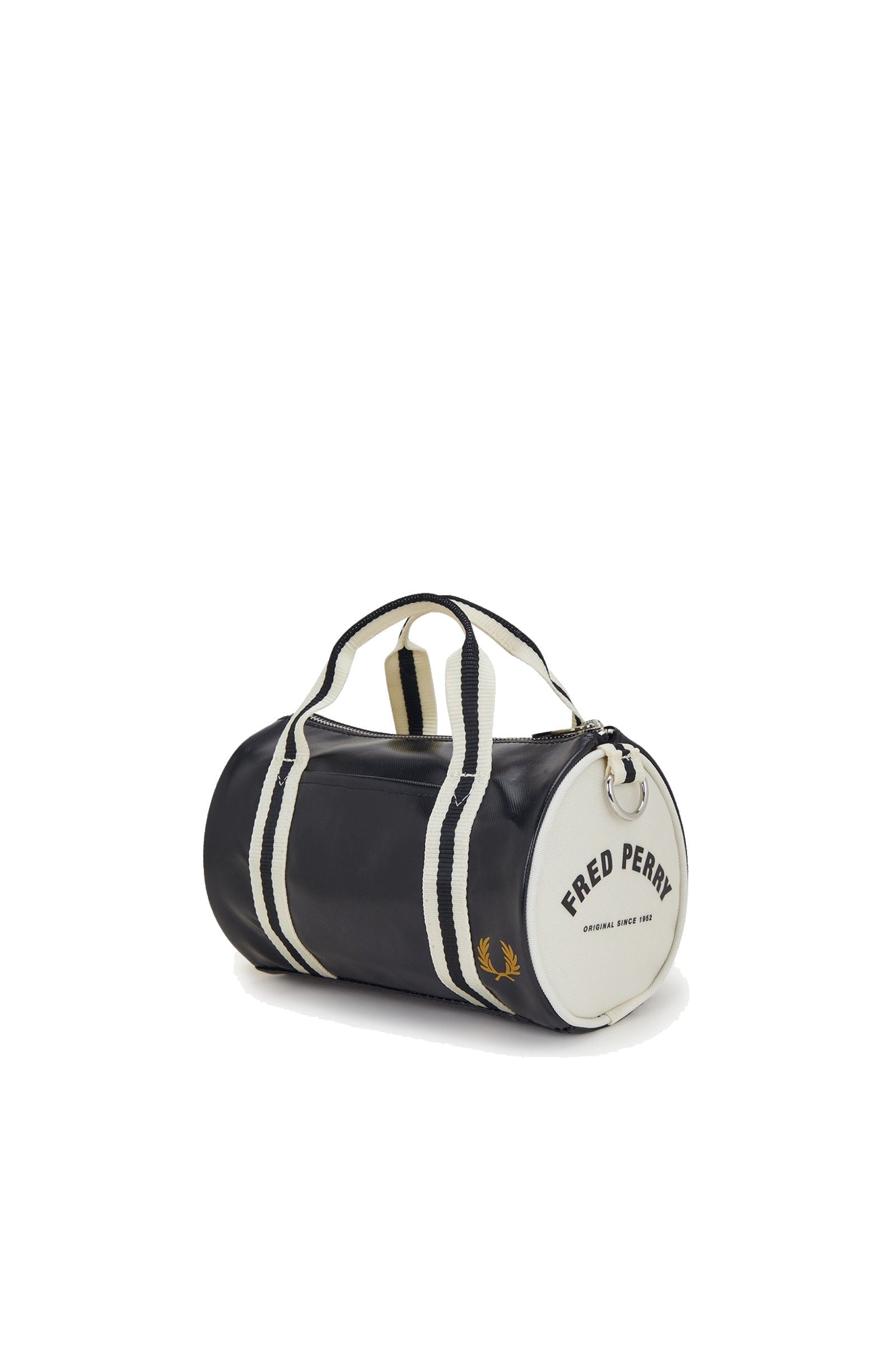 Fred Perry Classic Mini Barrel Bag Black