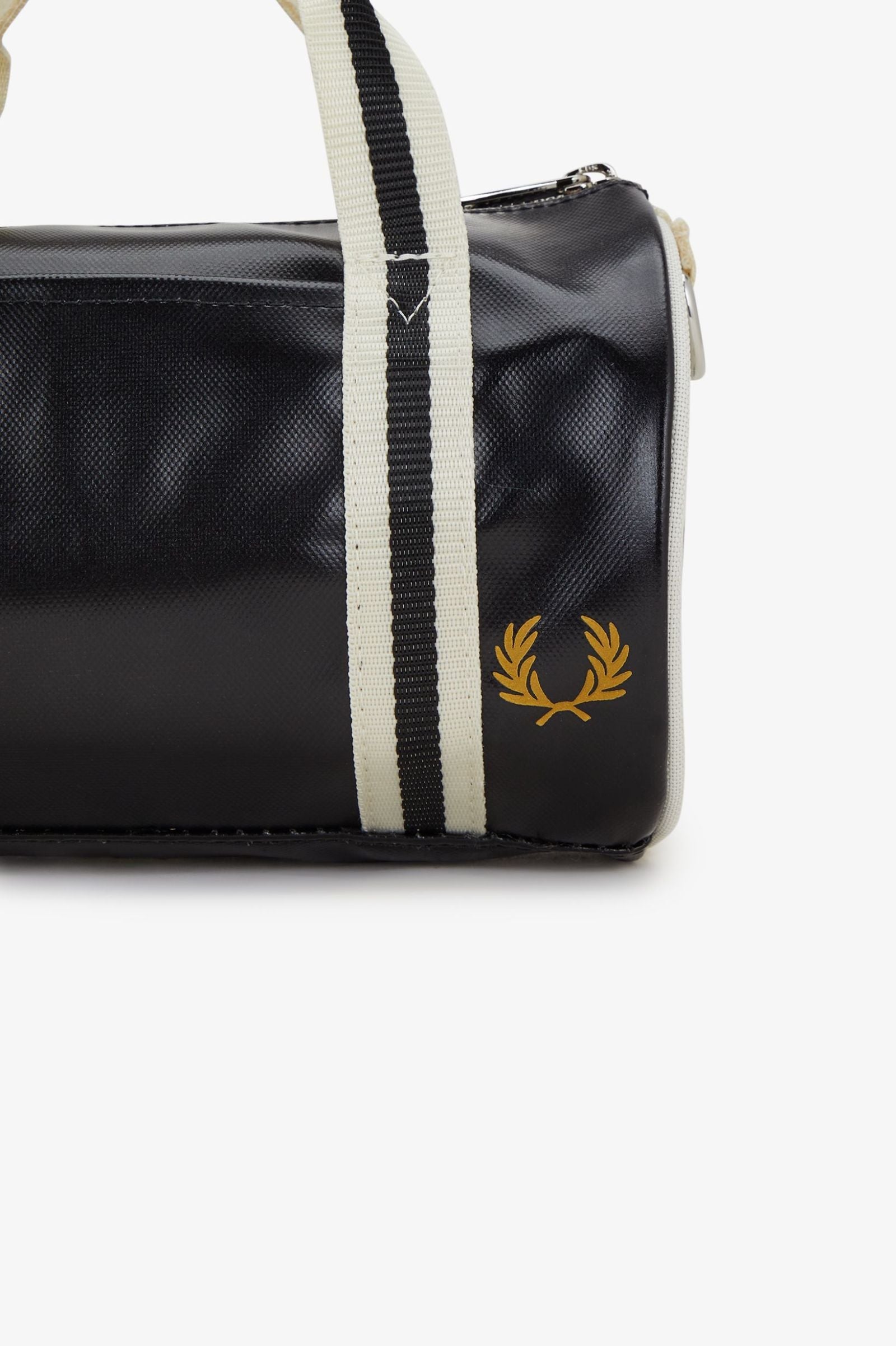 Fred Perry Classic Mini Barrel Bag Black