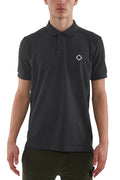MA.STRUM SS Pique Polo Black