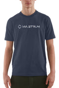 MA.STRUM Cracked Logo Tee Ink Navy