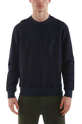 MA.STRUM Rev Loopback Crew Sweat Ink Navy