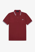 Fred Perry Reissues Original Twin Tipped Polo Maroon White Ice