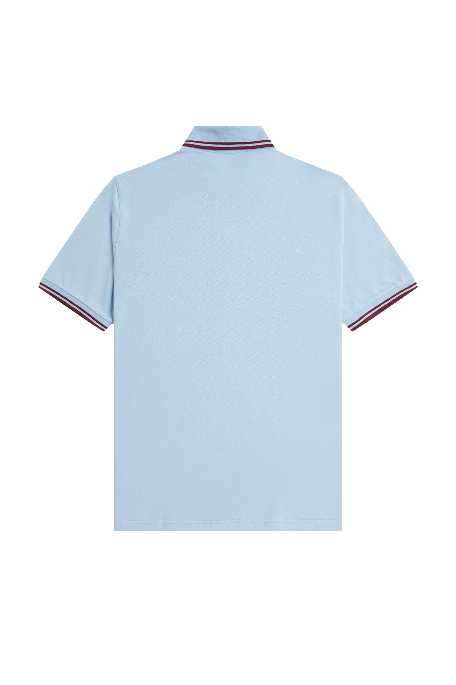Fred Perry Reissues Original Twin Tipped Polo Mineral Blue / Maroon / Maroon
