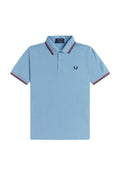 Fred Perry Reissues Original Twin Tipped Polo Sky / Red / Navy