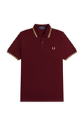 Fred Perry Reissues Original Twin Tipped Polo Oxblood / Champagne