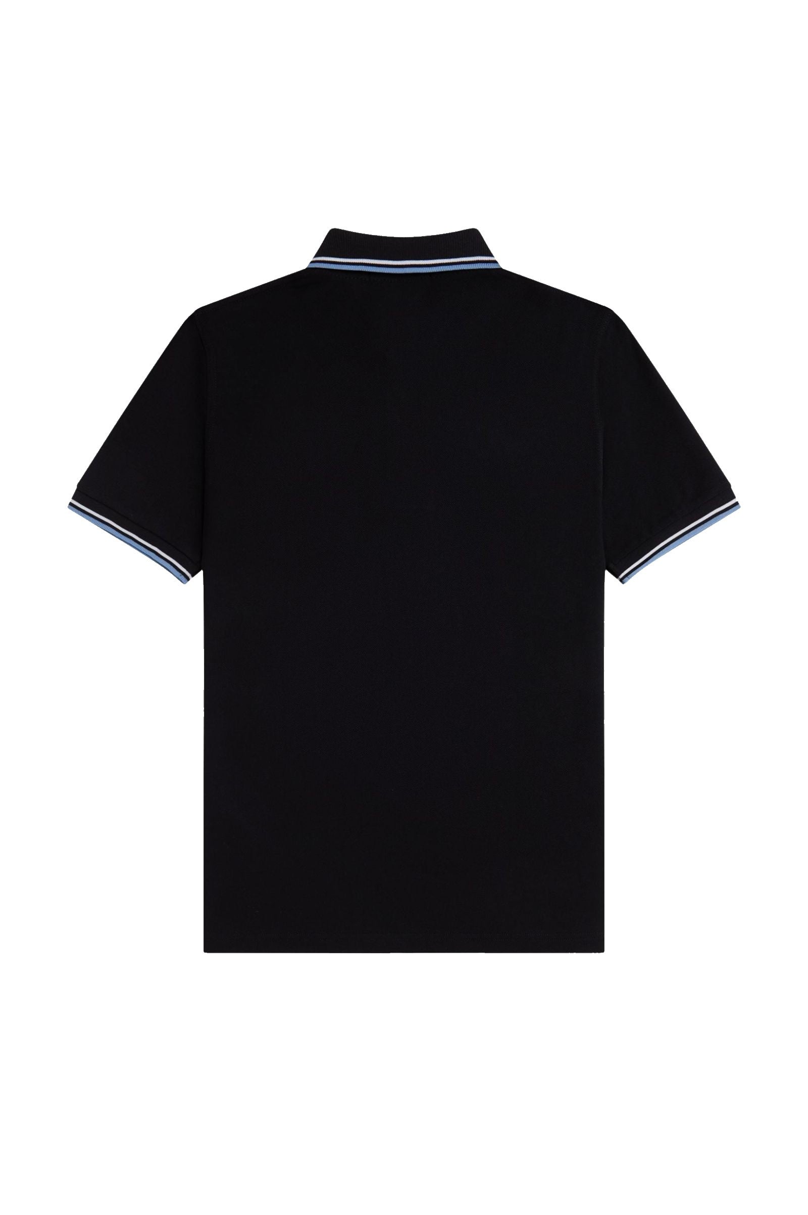 Fred Perry Reissues Original Twin Tipped Polo Black / White / Sky