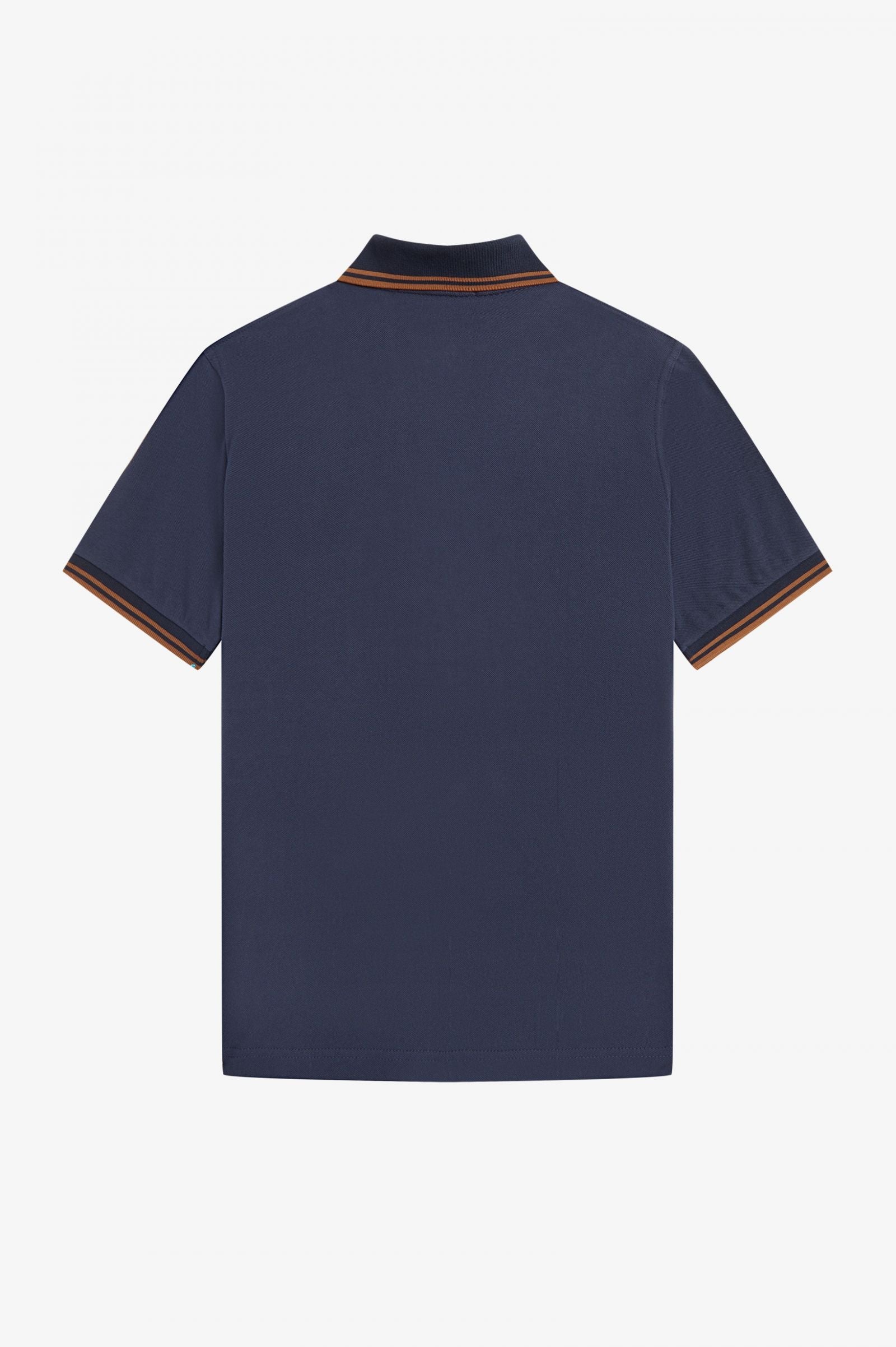 Fred Perry Reissues Original Twin Tipped Polo Navy / Nut Flake / Nut Flake
