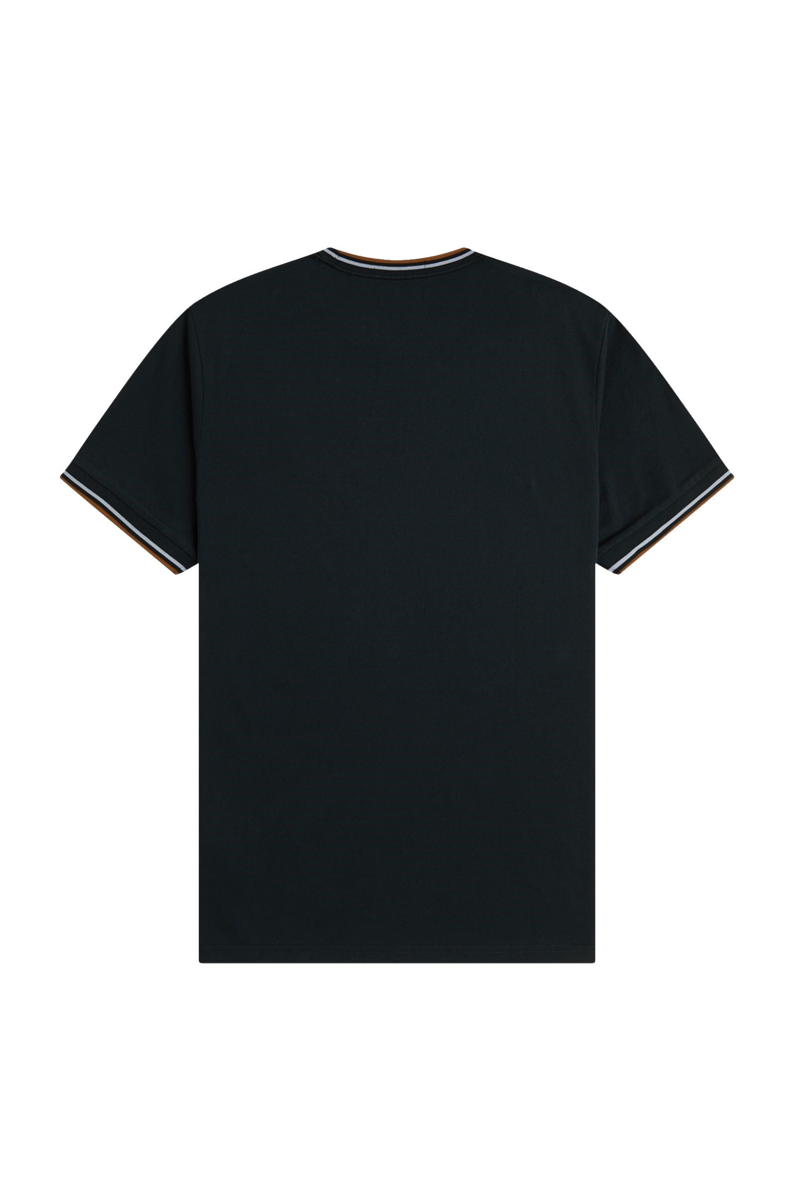 Fred Perry Twin Tipped T-Shirt Night Green / Dusky Blue / Dark Caramel