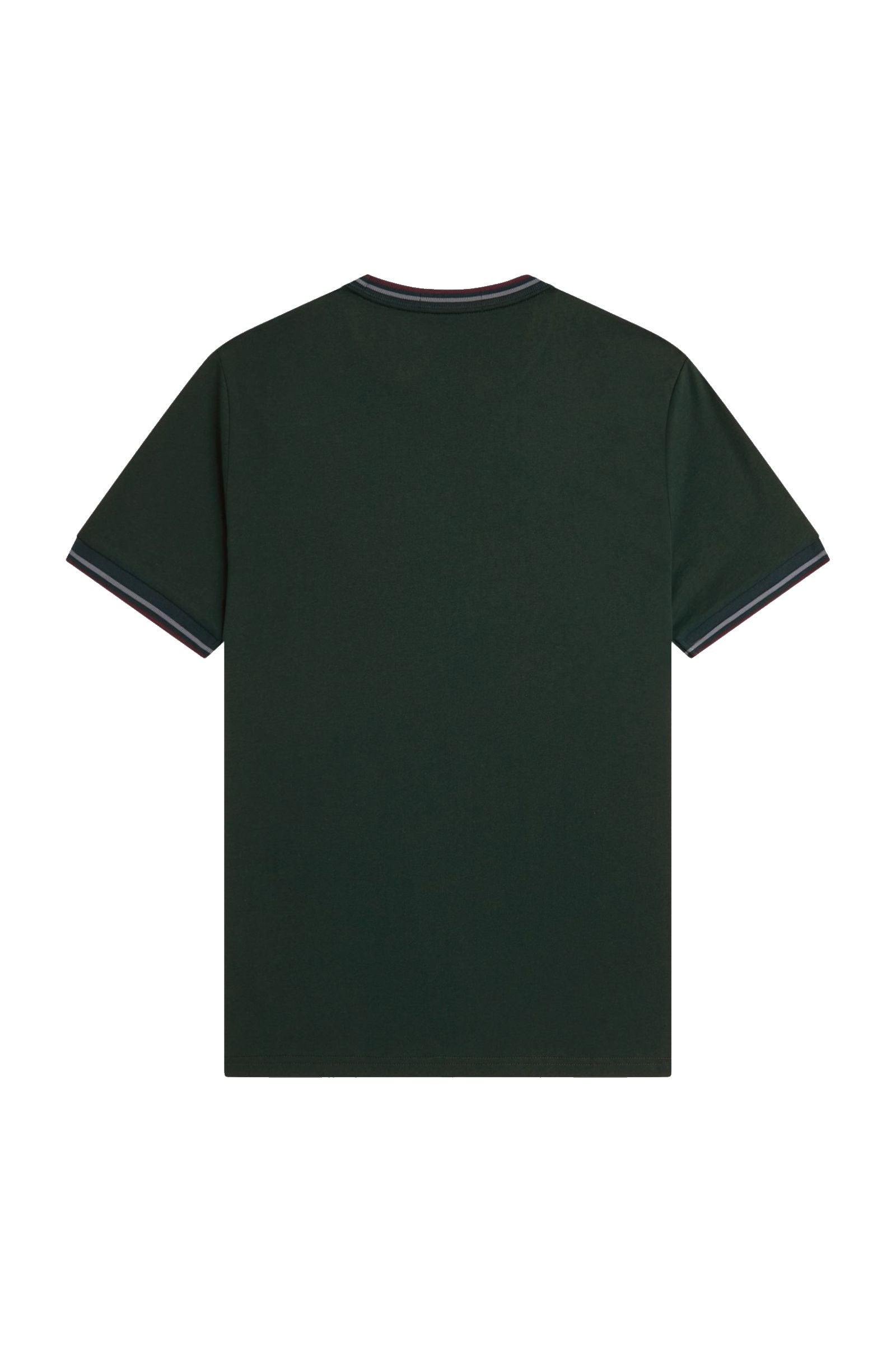 Fred Perry Twin Tipped T-Shirt Grassroots / Stockport Blue / Oxblood