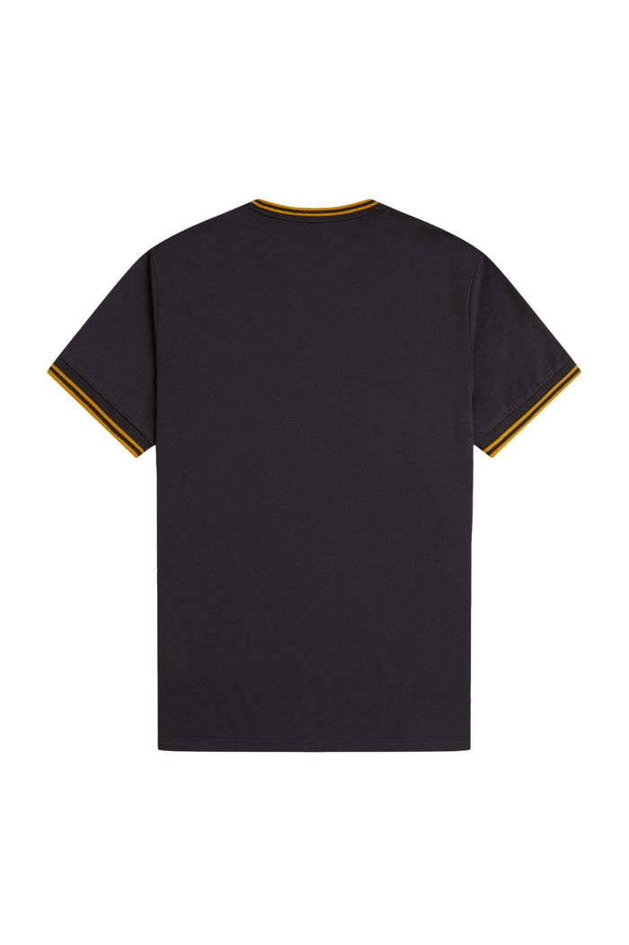 Fred Perry Twin Tipped T-Shirt Anchor Grey / Golden