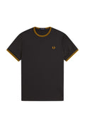 Fred Perry Twin Tipped T-Shirt Anchor Grey / Golden