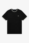 Fred Perry Twin Tipped T-Shirt Black
