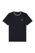 Fred Perry Twin Tipped T-Shirt Dark Navy