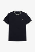 Fred Perry Twin Tipped T-Shirt Navy
