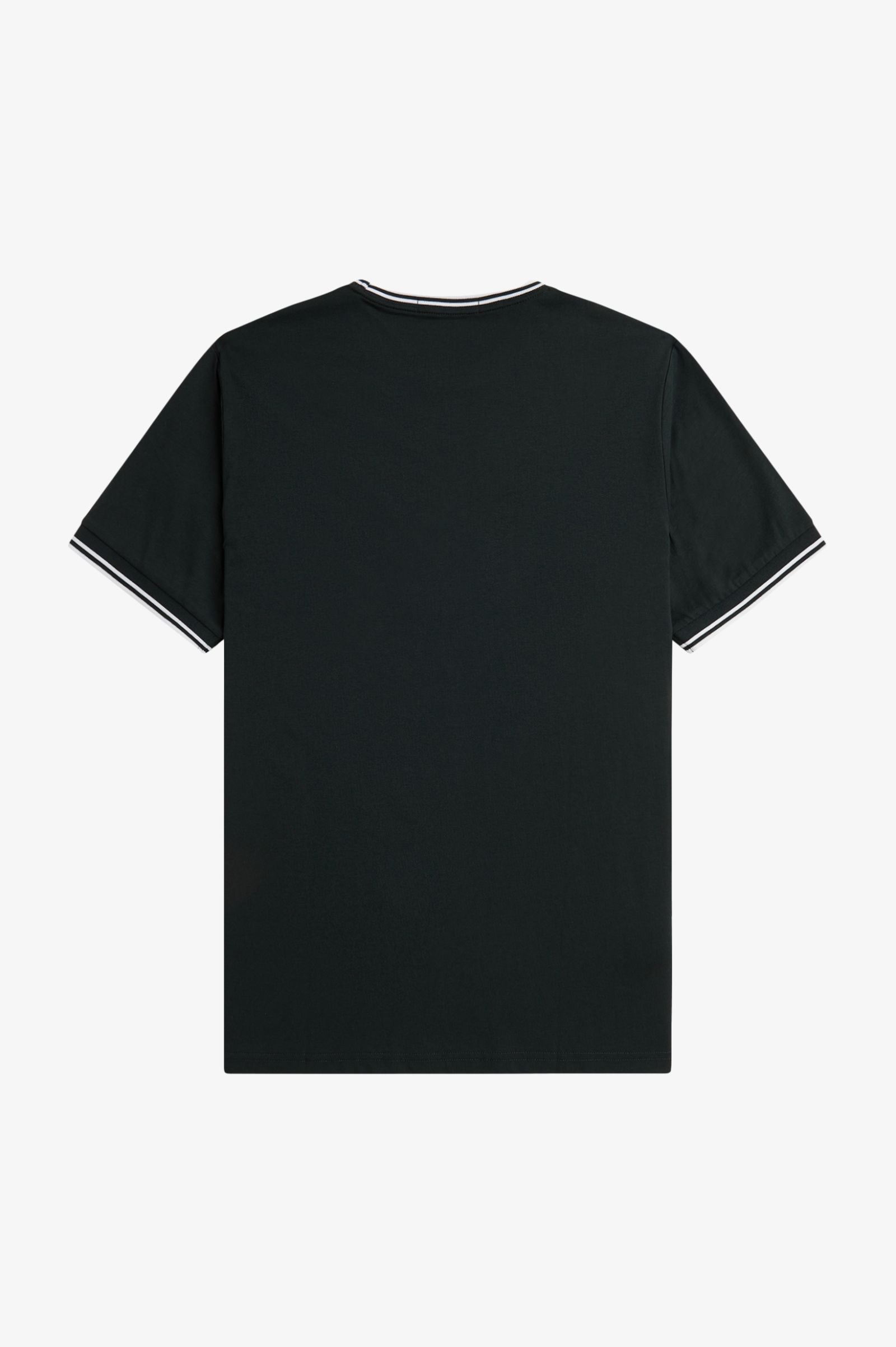 Fred Perry Twin Tipped T-Shirt Night Green / Snow White