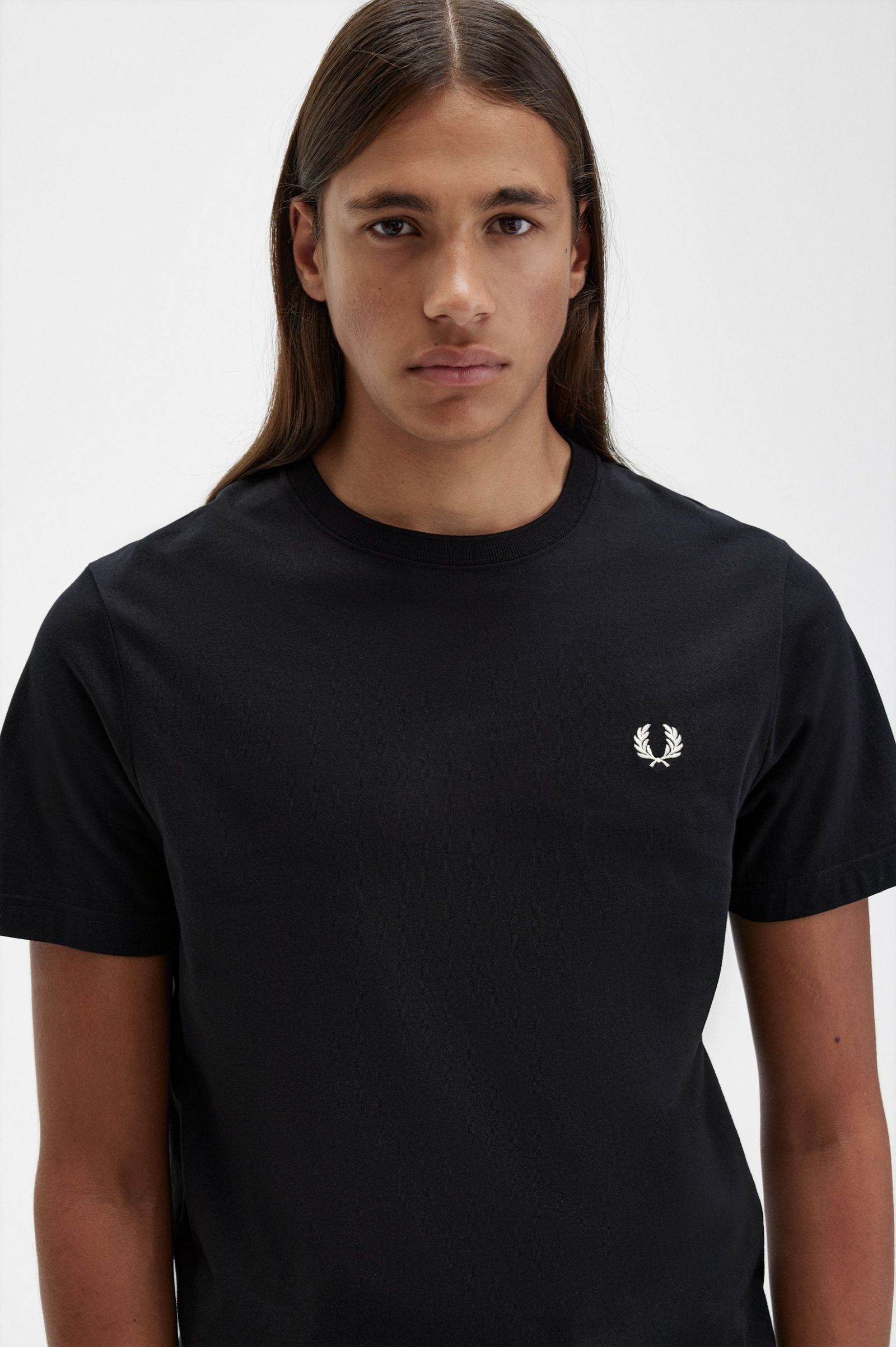 Fred Perry Crew Neck T-Shirt Black