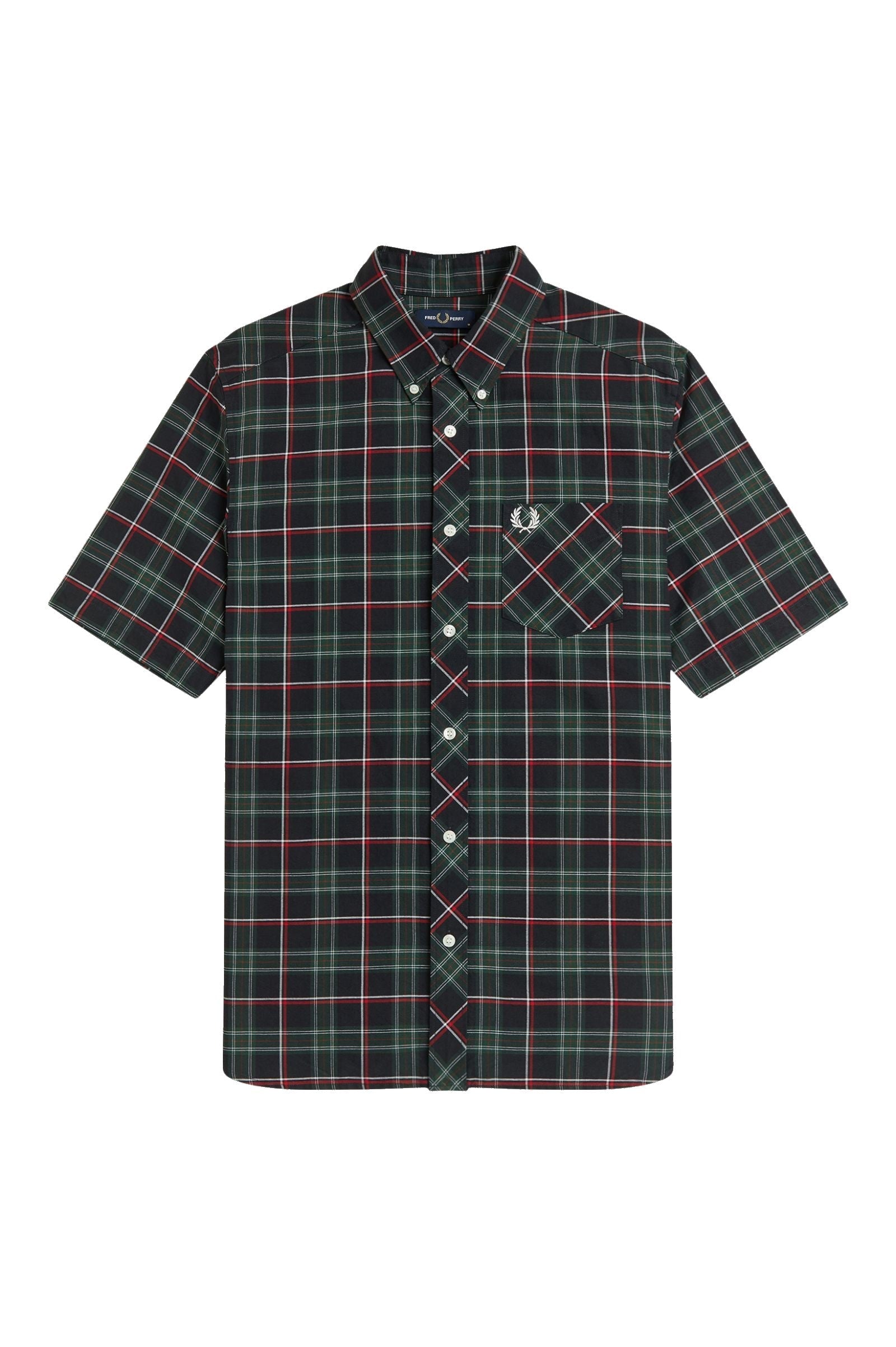 Fred Perry Tartan Short Sleeve