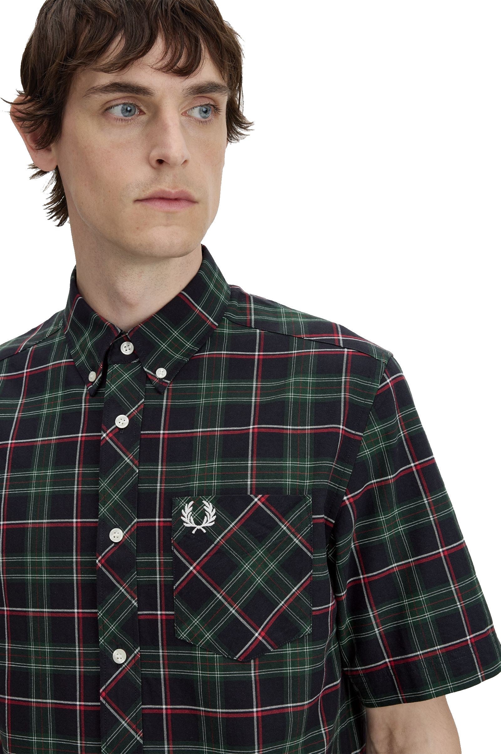 Fred Perry Tartan Short Sleeve