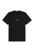 Fred Perry Embroidered Logo T-Shirt Black