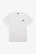 Fred Perry Ringer T-Shirt White