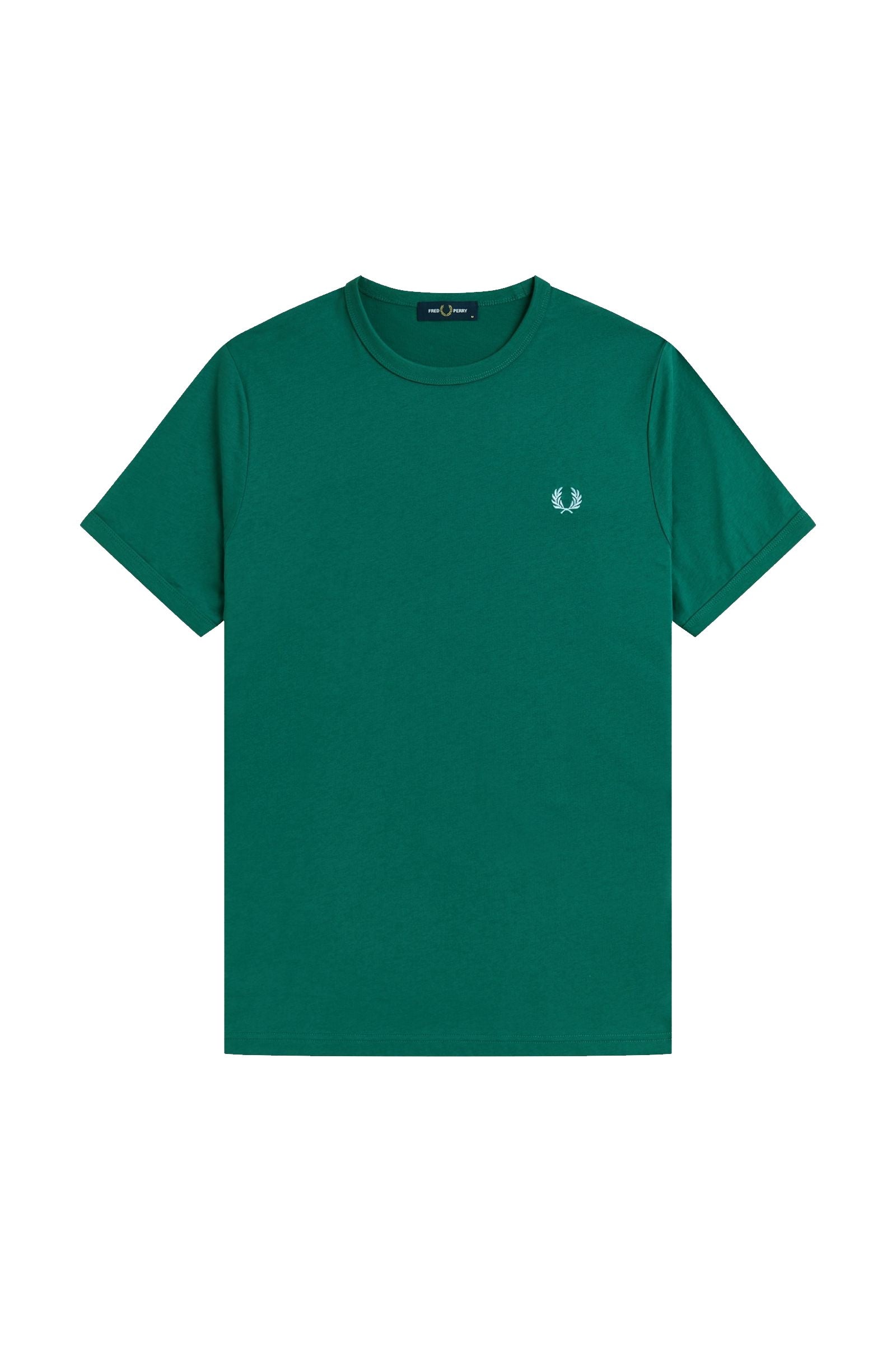 Fred Perry Ringer T-Shirt Sport Green
