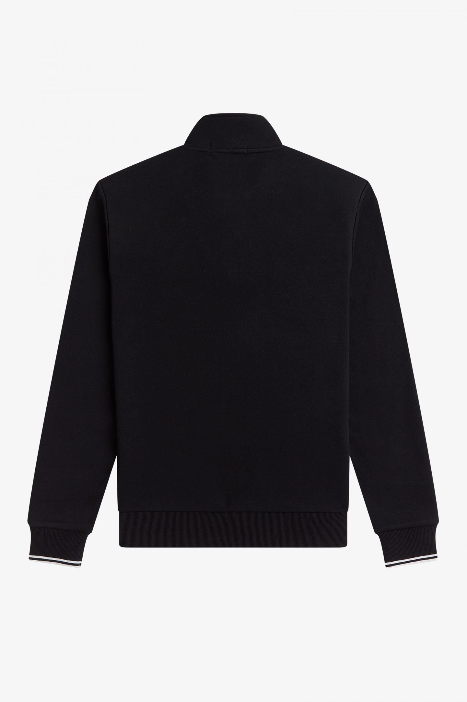 Fred Perry Half Zip Sweatshirt Black