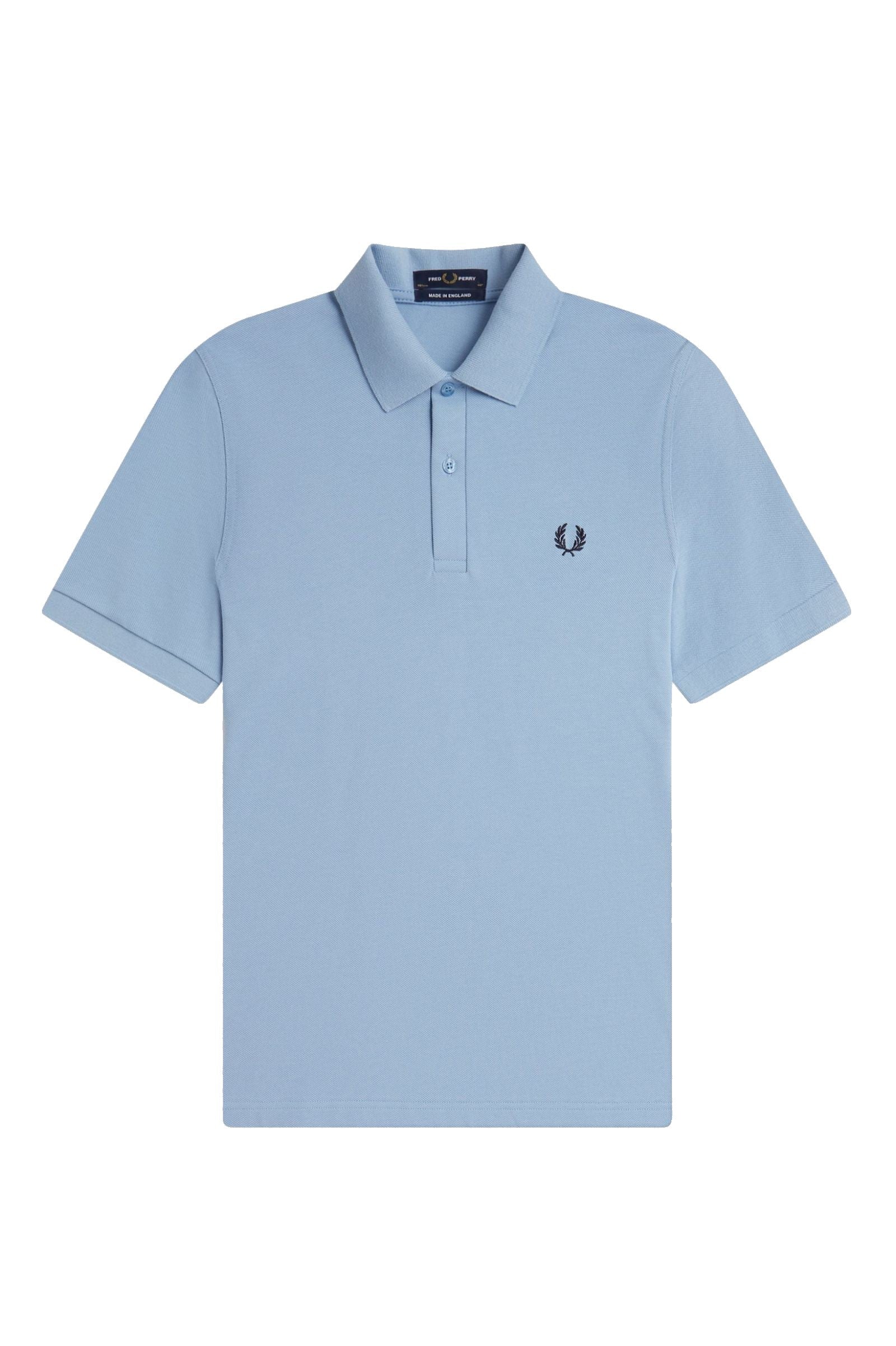 Fred Perry Reissues Original Plain Polo Sky / Navy
