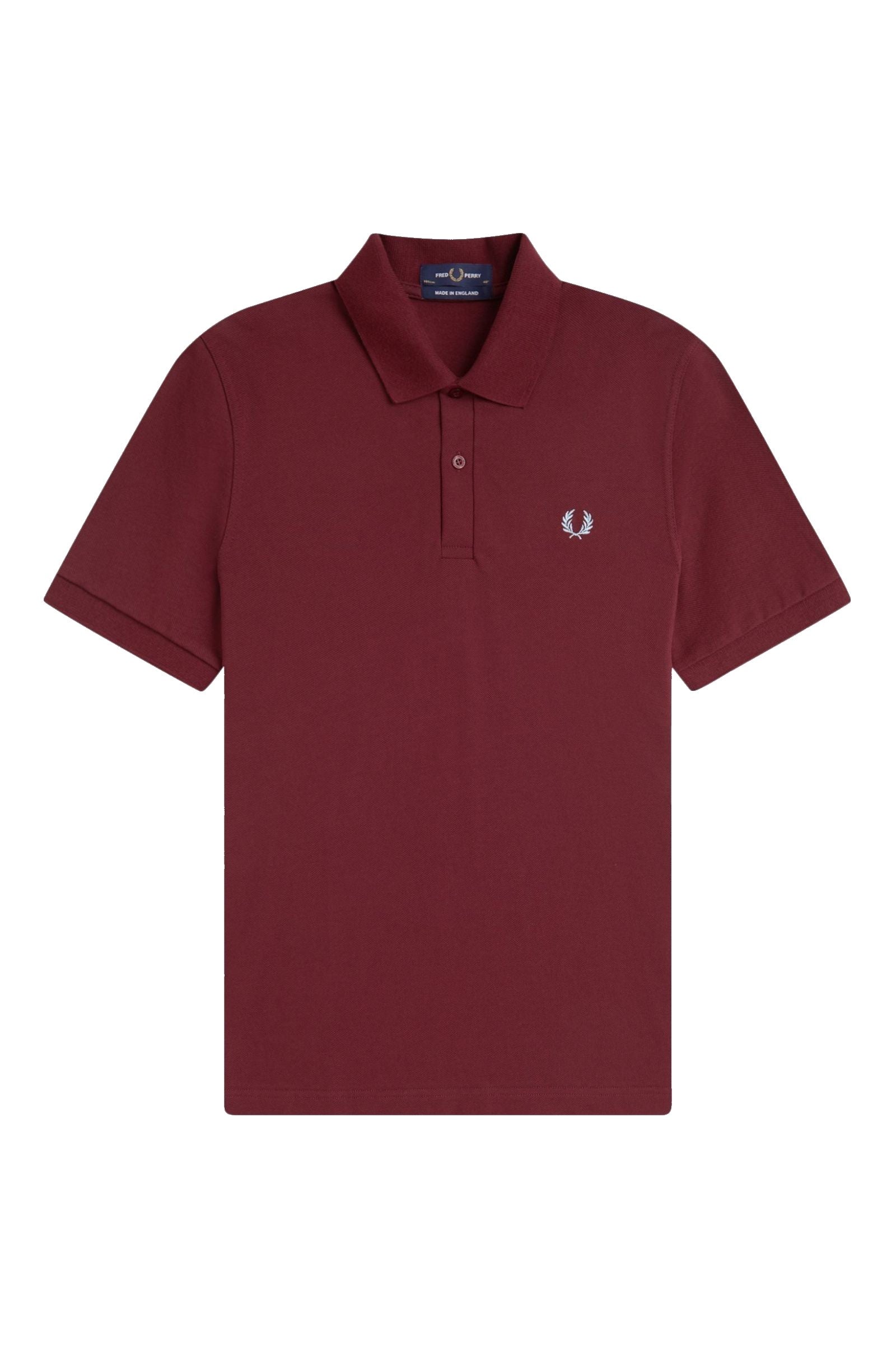 Fred Perry Reissues Original Plain Polo Maroon / Ice