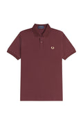 Fred Perry Reissues Original Plain Polo Oxblood / Champagne