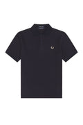 Fred Perry Reissues Original Plain Polo Navy / Light Oyster
