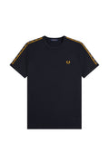 Fred Perry Contrast Tape Ringer T-Shirt Navy