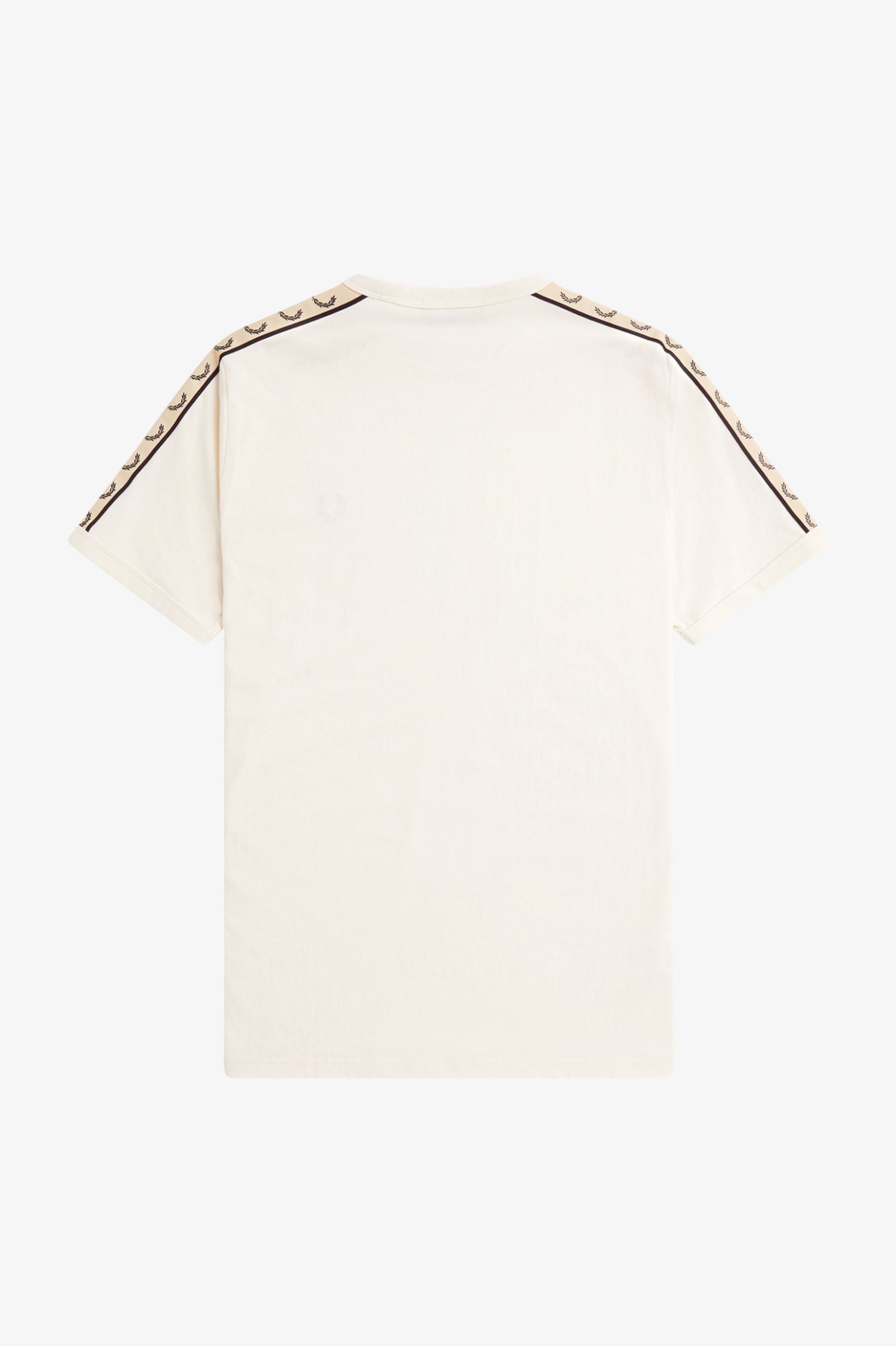 Fred Perry Taped Ringer T-Shirt Ecru / Black