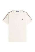 Fred Perry Taped Ringer T-Shirt Ecru / Black