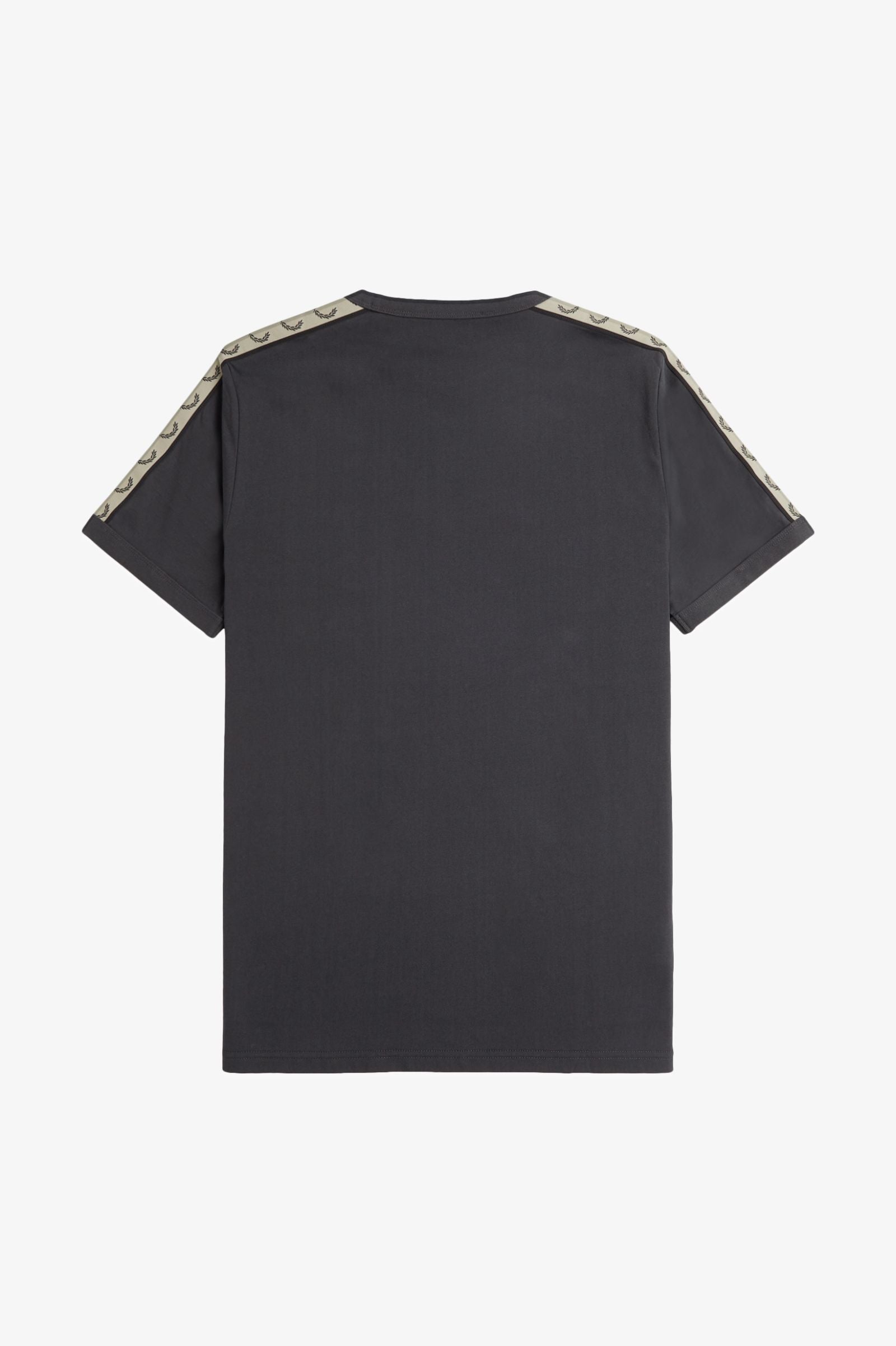 Fred Perry Taped Ringer T-Shirt Anchor Grey / Black