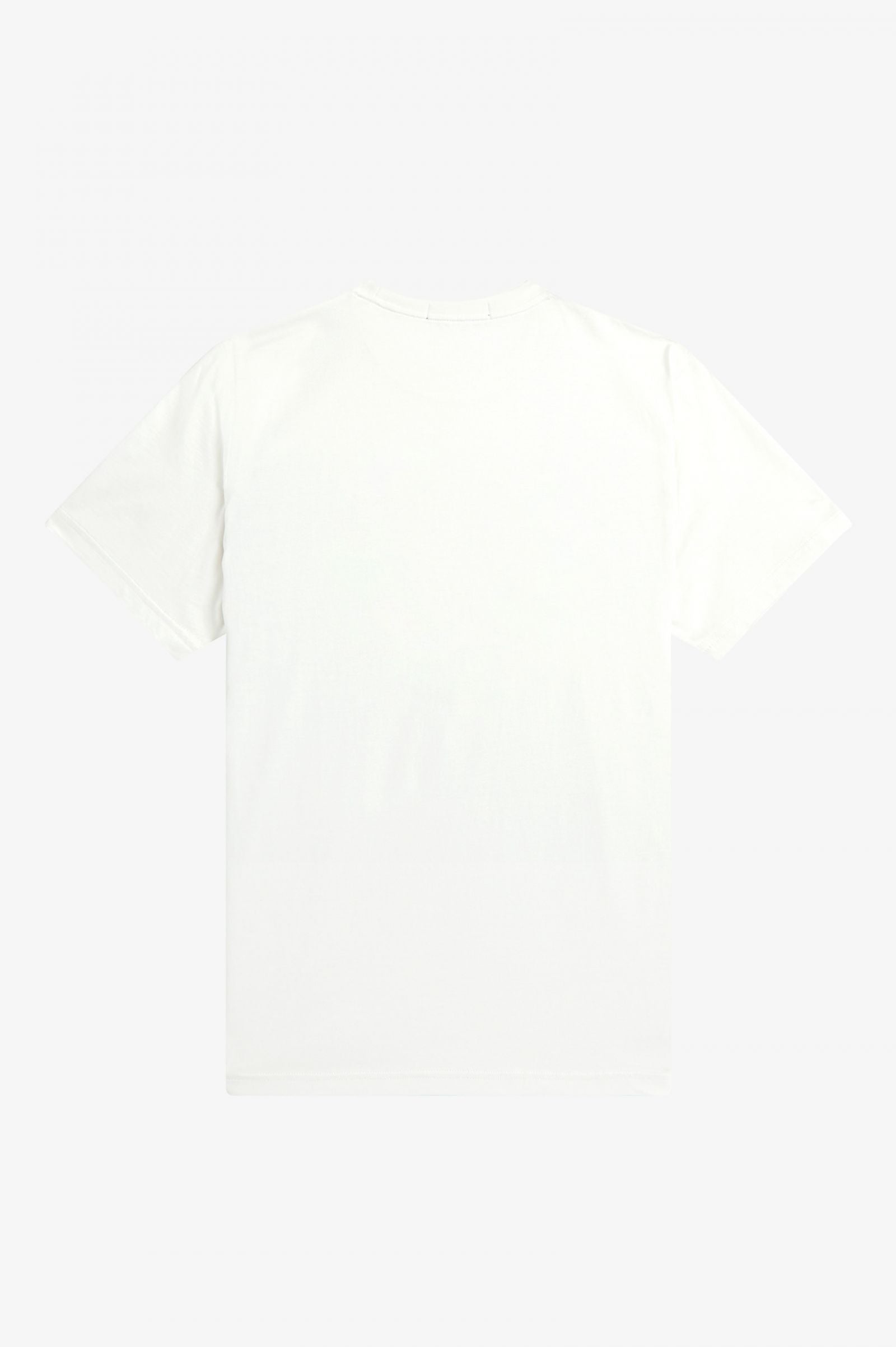 Fred Perry Laurel Wreath Print T-Shirt Snow White