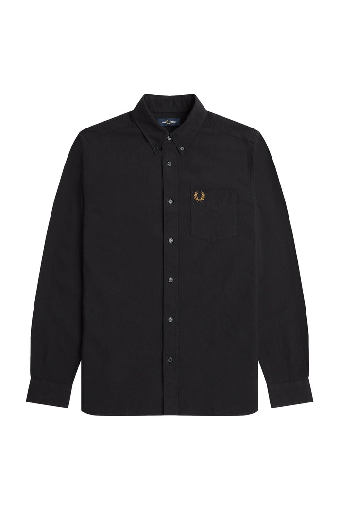 Fred Perry Oxford Shirt Black