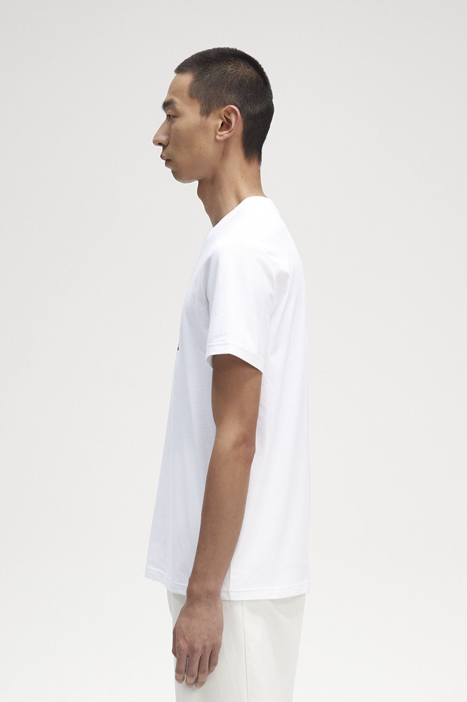 Fred Perry Laurel Wreath Graphic T-Shirt White